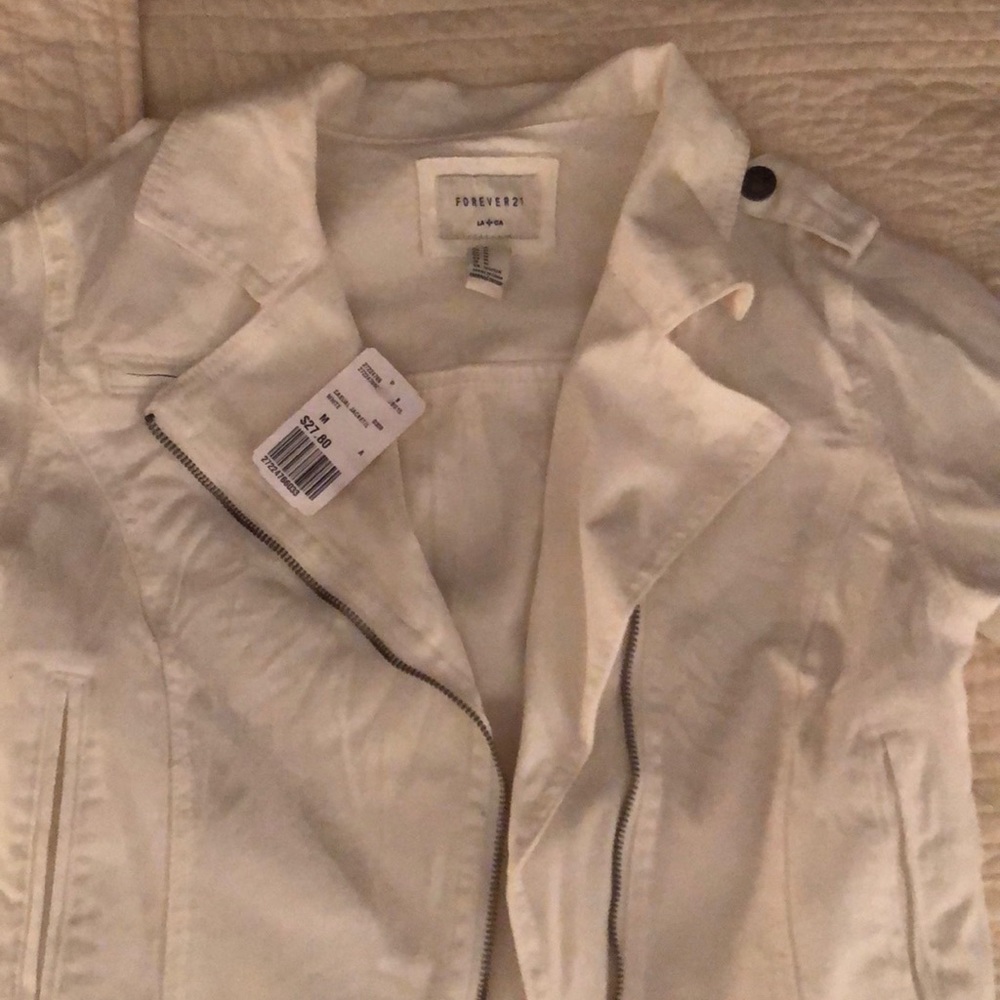 White jacket!